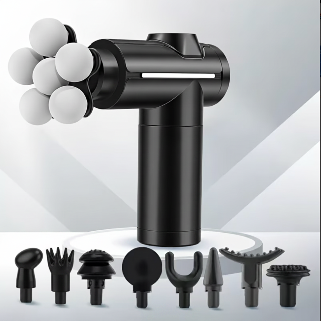 Black Massage Gun - Grey Studio